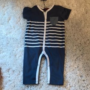 7 for all mankind 3-6 month romper NWT
